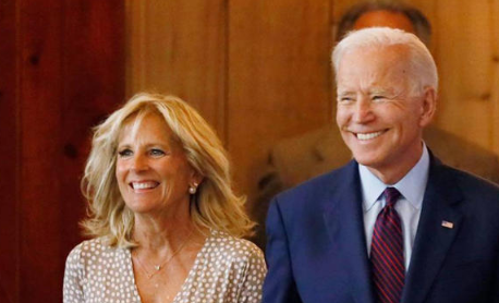 اصابة زوجة بايدن بكورونا