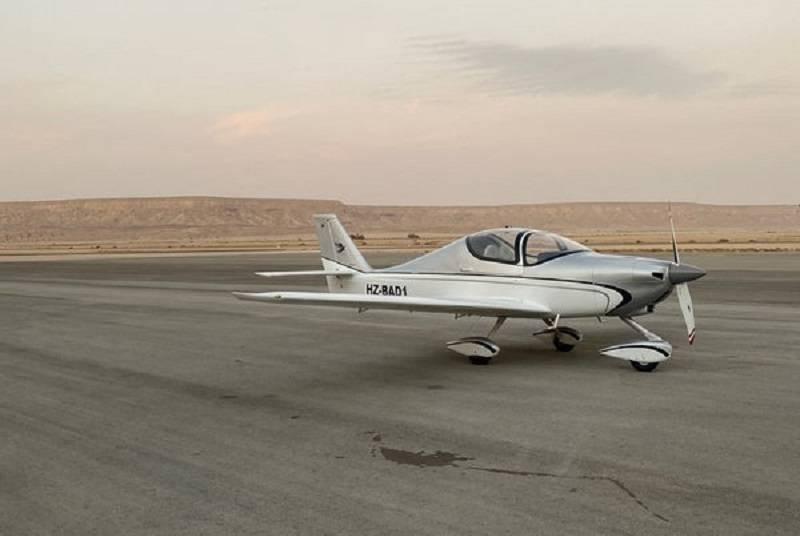 تحطم طائرة ووفاة قائدها بالسعودية