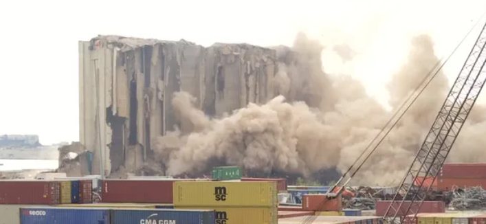 مرفأ بيروت.. قرار حكومي عاجل بشأن الصوامع الشمالية