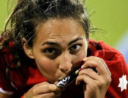 لاعبة اردنية تشارك في دوري أبطال أوروبا