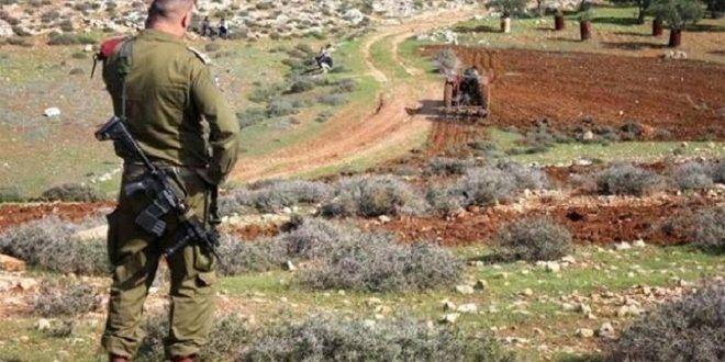 قوات الاحتلال تمنع الفلسطينيين من دخول أراض شرق بيت لحم