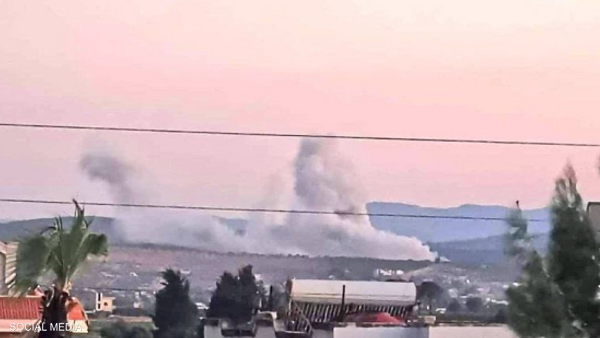 عاجل ..دوي انفجارات في محيط مدينة مصياف السورية