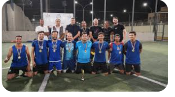 نادي الديسة يفوز بكأس المرحلة الثانية من بطولة خماسيات كرة القدم بالعقبة
