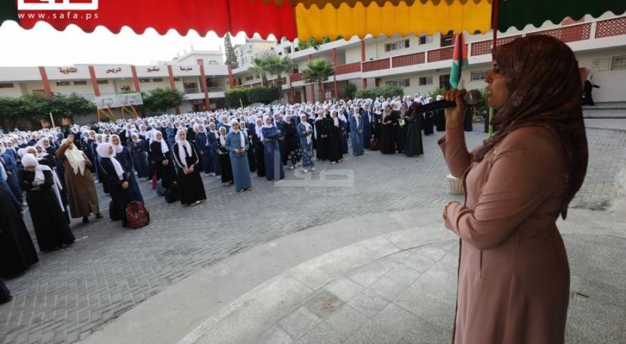 فلسطين : نحو مليون و400 ألف طالب يتوجهون اليوم لمقاعد الدراسة