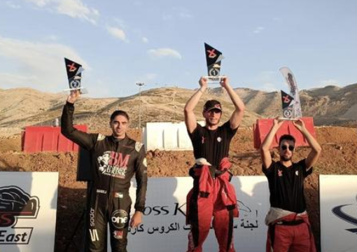 جويحان وفرح يحرزان المركز الثاني في بطولة الشرق الأوسط (Cross Kart) لفئتي الرجال والسيدات