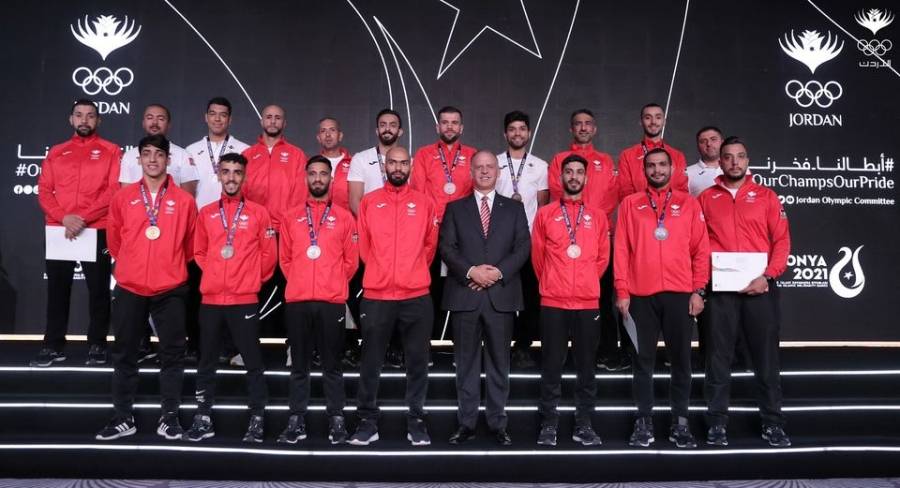 الأمير فيصل بن الحسين يُكرم البعثة الأردنية المشاركة في “قونية 2021”