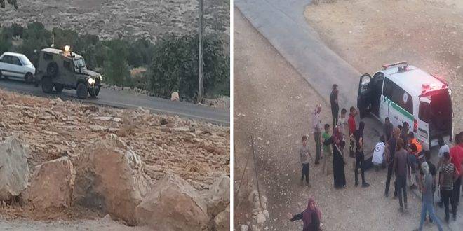 إصابة عدد من الفلسطينيين جراء اعتداء قوات الاحتلال عليهم شرق بيت لحم