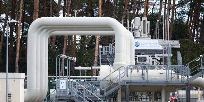 روسيا توقف ضخ الغاز إلى أوروبا عبر (السيل الشمالي 1)