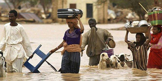 السودان: ارتفاع حصيلة ضحايا السيول والفيضانات إلى 104 قتلى