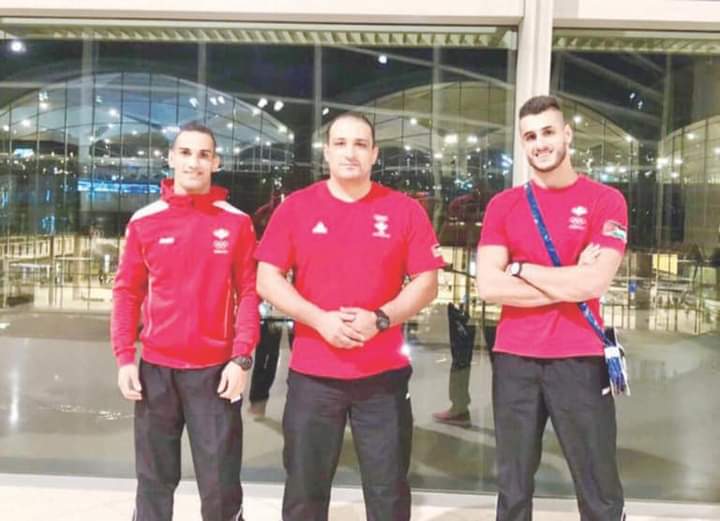 لاعب الأمن العام للمصارعة الرومانية مصطفي القاضي يغادر ضمن المنتخب الوطني للمشاركة في بطولة العالم .