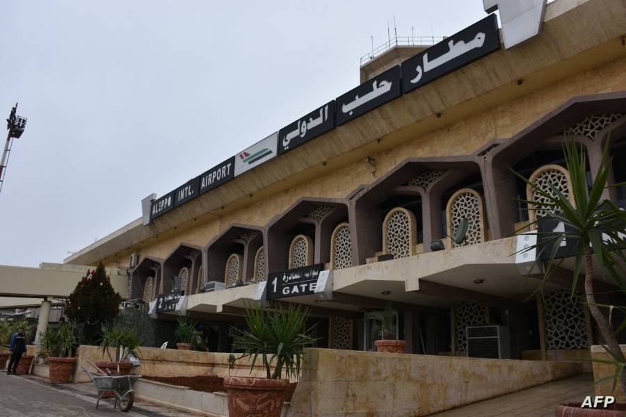 وزارة النقل السورية: العمل جار لعودة مطار حلب للخدمة