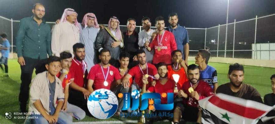 الخريشا يرعى اختتام بطولة الجاليات العربية الأولى  في الموقر