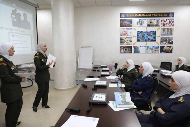 ورشة عمل بعنوان الرعاية المتمحورة حول الاسرة والطفل في مستشفى الملكة رانيا العبدالله للاطفال