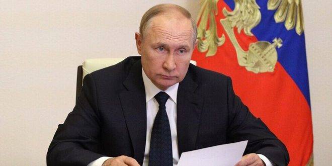 بوتين يقر مفهوم السياسة الإنسانية لروسيا في الخارج