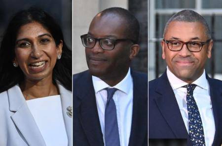 حقائب وزارية مهمة لا يشغلها البيض لأول مرة في تاريخ بريطانيا