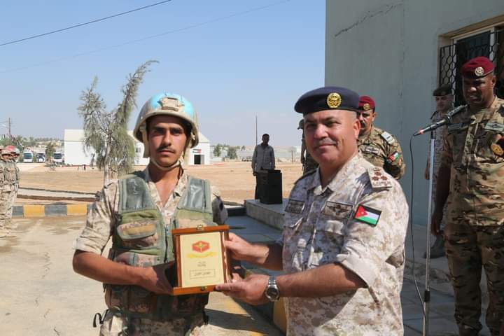 تخريج دورة الصاعقة الخاصة بتلاميذ جامعة مؤتة