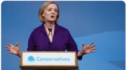 رئيسة الوزراء البريطانية تجمد أسعار الطاقة لعامين