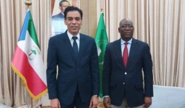 السفير المصري في مالابو يلتقي وزير خارجية غينيا الاستوائية