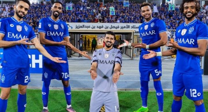 الهلال السعودي يتوج بطلا لكأس سوبر لوسيل