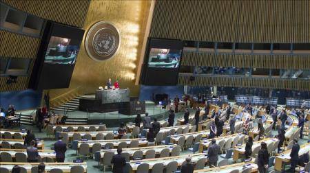 افتتاح الدورة الـ77 للجمعية العامة للأمم المتحدة الثلاثاء