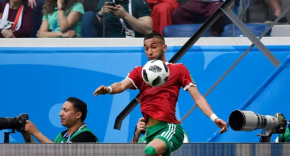 حكيم زياش يعود إلى تشكيلة المنتخب المغربي