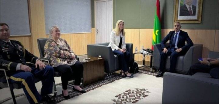 موريتانيا تبحث التعاون الأمني مع الولايات المتحدة