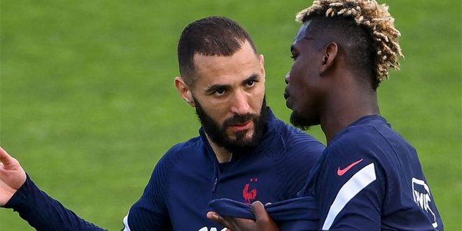 بنزيما وبوغبا يتغيبان عن قائمة فرنسا في دوري الأمم الأوروبية