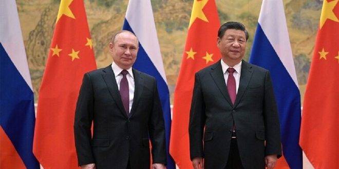 بوتين لنظيره الصيني: ندافع بشكل مشترك عن تشكيل عالم عادل ديمقراطي متعدد الأقطاب