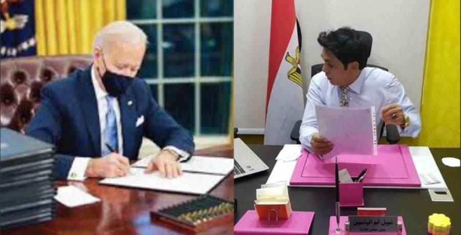 نبيل أبوالياسين: يهاجم الإدارة الأمريكية «تنشر الشائعات والأكاذيب» لإثارة الفوضى في مصر