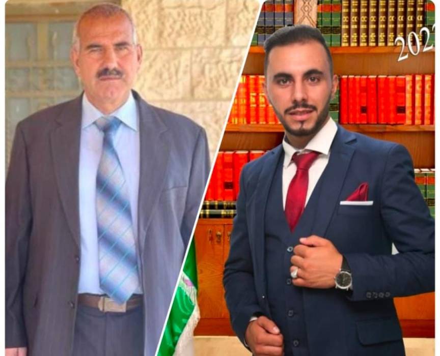 الخوالدة يُهنئ  ابن شقيقته موسى طالب بالتخرج