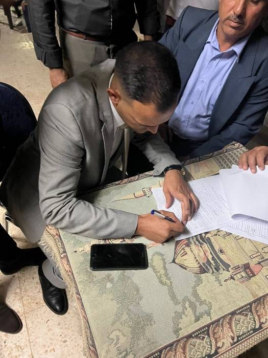 جاهة من عشيرة العرود إلى عشيرة الرهايفة لطلب يد كريمة السيد منير صالح الرهايفة