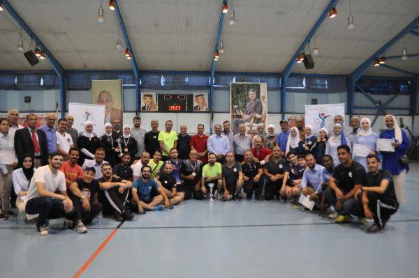 الاتحاد الاردني لرياضات الصم ينظم بطولة كرة الطاولة 2022