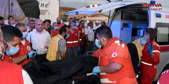 ارتفاع عدد ضحايا المركب اللبناني الذي غرق قبالة ساحل طرطوس إلى 100 شخص