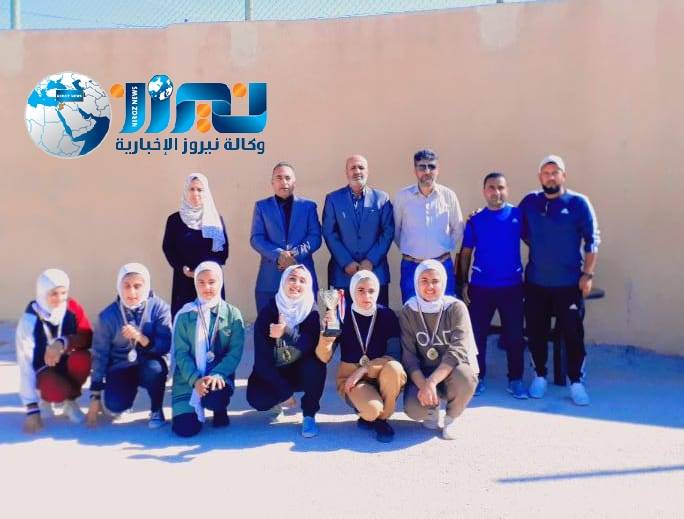 مدرسة اسماء بنت ابي بكر الثانوية المختلطه بلواء الموقر  تحصد اللقب في بطولة الطائرة للإناث