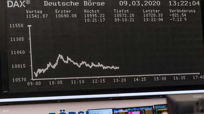 تراجع الأسهم الأوروبية يستمر للجلسة السادسة على التوالي