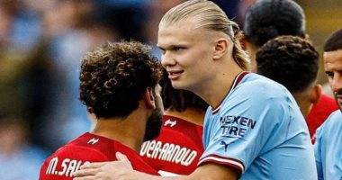 ليفربول يتحدى مان سيتي فى أول مواجهة بين صلاح وهالاند بالدورى الإنجليزى