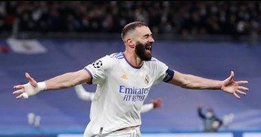 الريال ضد برشلونة.. بنزيما يتقدم للملكي فى الكلاسيكو بالدقيقة 12..