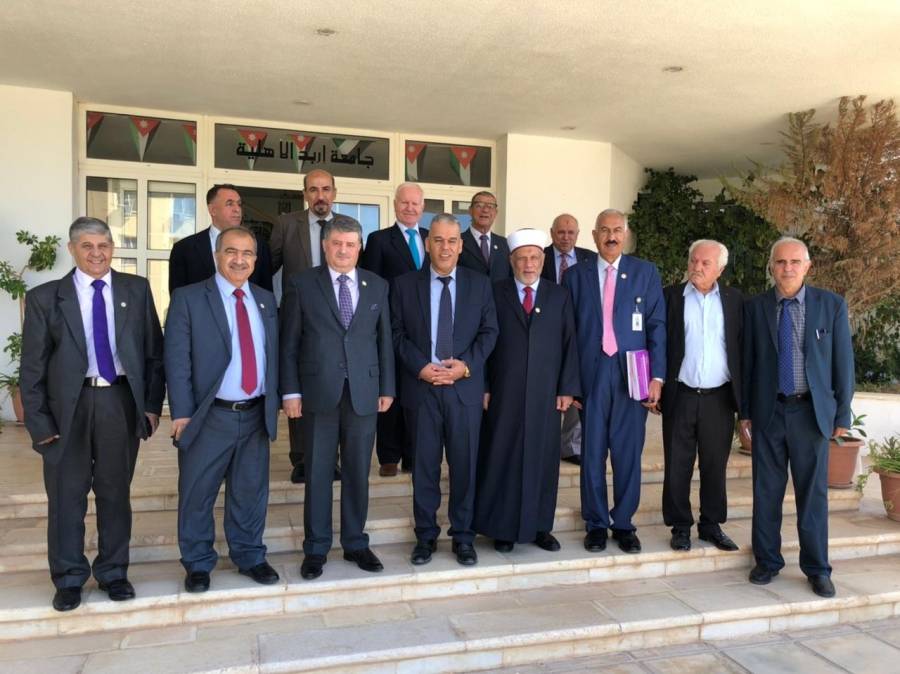 جمعية عَون الثقافية الوطنية تزور جامعة إربد الأهلية..صور