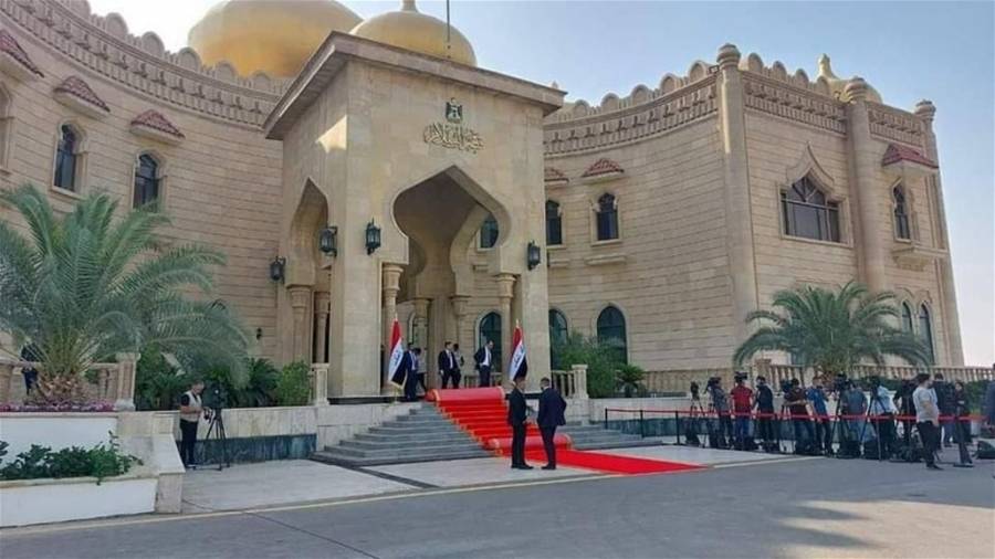العراق ...الاستعدادات في قصر السلام لمراسم استلام وتسليم رئاسة الجمهورية ...صور