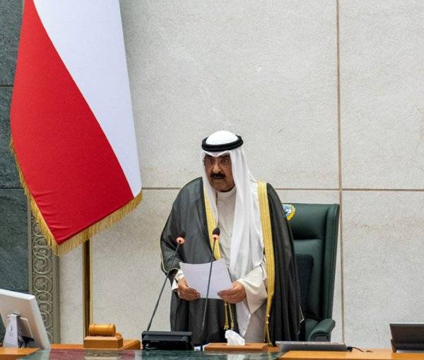 نائب امير الكويت يفتتح دور الانعقاد الأول لمجلس الامة
