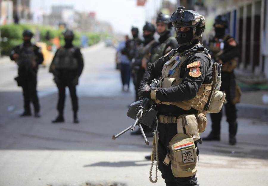 استشهاد ضابط وإصابة عنصرين من الشرطة باشتباكات مع داعش  الإرهابي بالعراق