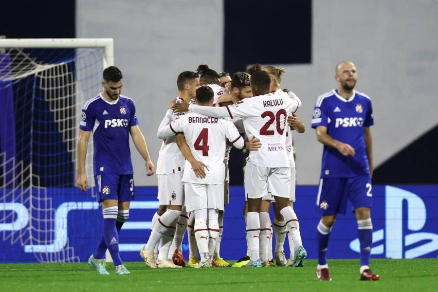 ميلان يحيي آماله في التأهل بدوري الأبطال بفوزه 4صفر على زغرب