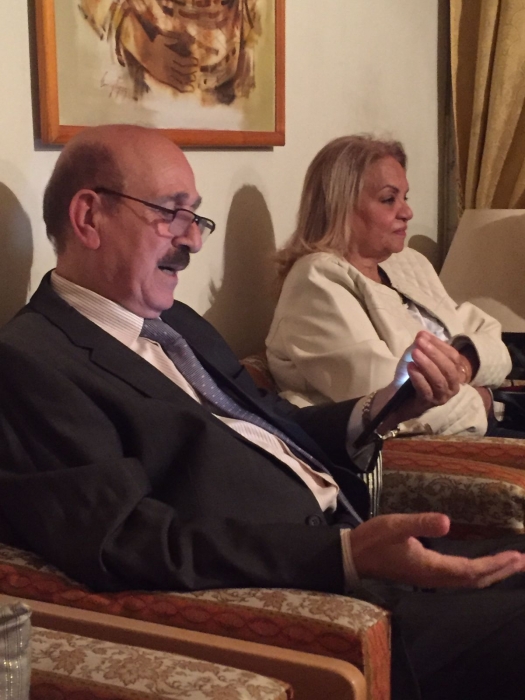 اُمسية أدبية لوزير الثقافة الأسبق د. صلاح جرّار في صالون د. البستاني الثقافي صور