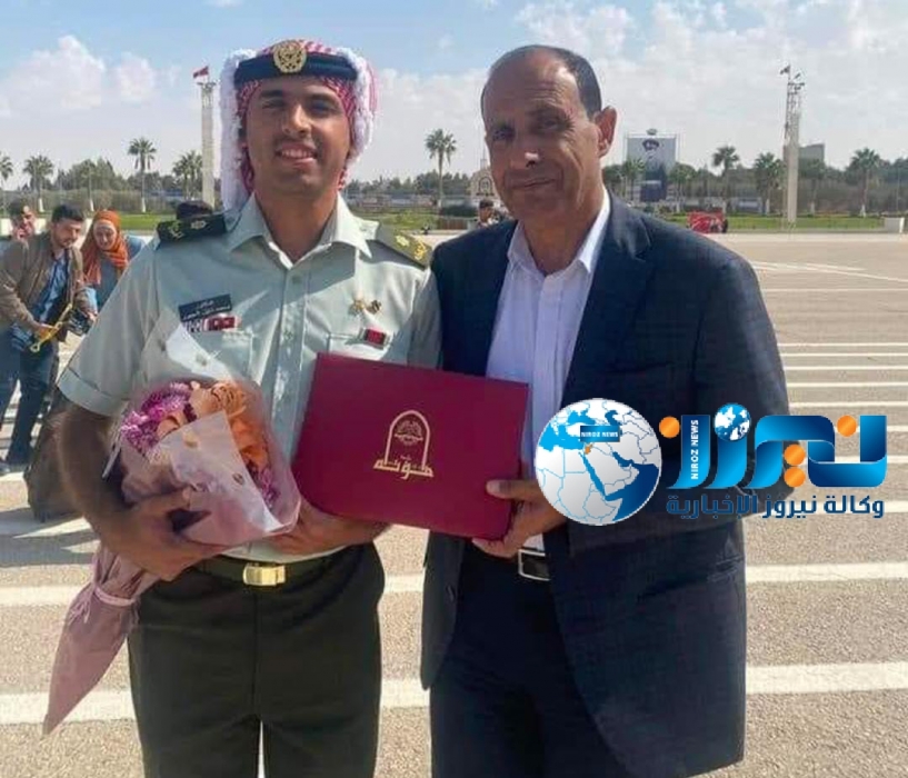 الطيب يهنئ العميد الركن المتقاعد نايل الجبور بتخرج نجله الملازم الطبيب محمد من جامعة مؤتة