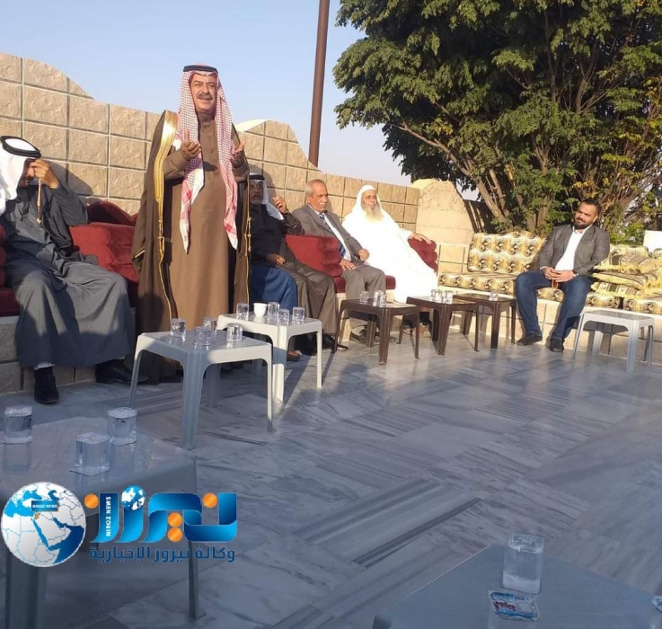 جاهة عشائرية برئاسة الشيخ عبدالله ابودلبوح تعرب عن شكرها لعشيرة الجرايده