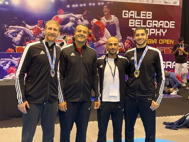 ميداليتان ذهبية وفضية لمنتخب التايكواندو في بطولة صربيا