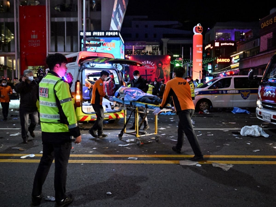 ارتفاع ضحايا حادث التدافع في كوريا الجنوبية إلى 154 شخصاً