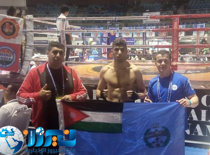 اللاعب يوسف النادي يُحقق أولى انتصاراته في بطولة الاندية الدولية للكيك بوكسينغ _صورة