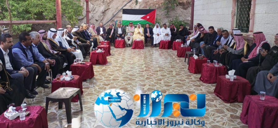 الشيخ الحوارات يولم على شرف الشيخ ابرهيم راجي السرحان
