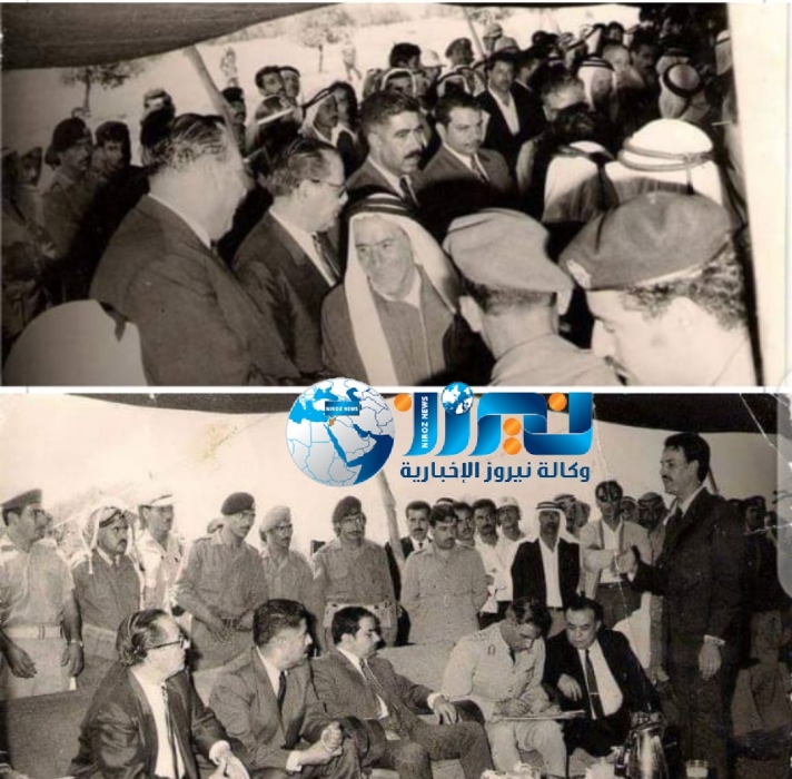 صور من ذاكرة الوطن ...الشهيد وصفي التل يتدخل بالصلح العشائري بين عشيرتي المقابلة بني صخر